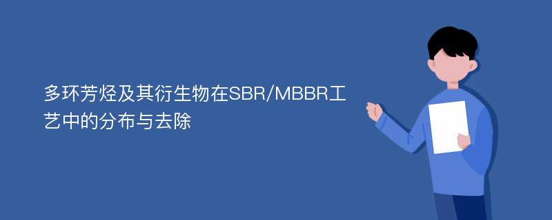 多环芳烃及其衍生物在SBR/MBBR工艺中的分布与去除